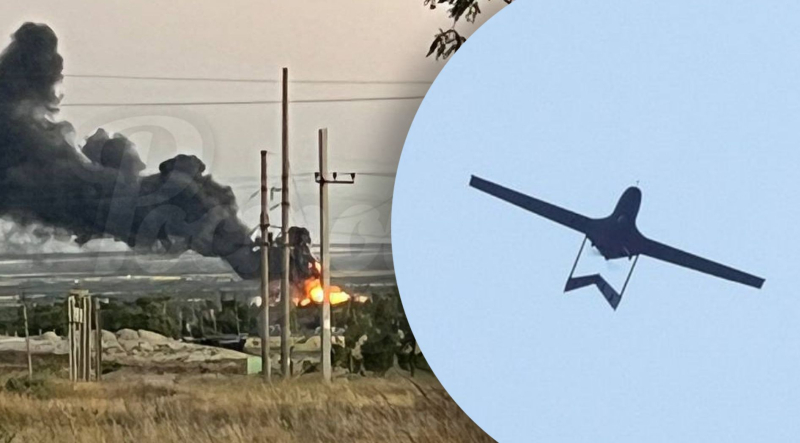 Droni hanno attaccato un deposito petrolifero nella regione di Rostov: è scoppiato un grande incendio