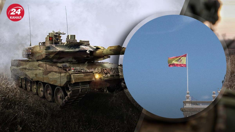 La Spagna trasferisce un nuovo lotto di carri armati Leopard 2A4 