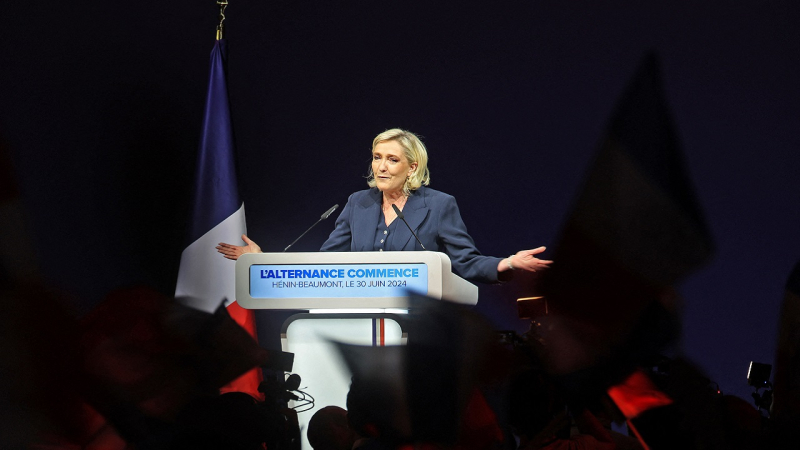 Elezioni in Francia: proteste scoppiate nella notte dopo che il partito di Marine Le Pen ha vinto il primo turno