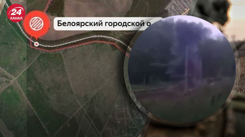 I partigiani hanno fermato il movimento dei carri con munizioni della RPDC vicino a Ekaterinburg: video esplosivo