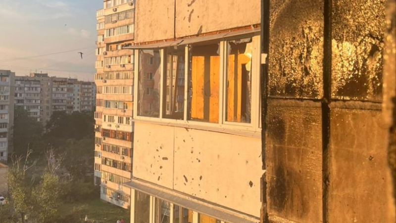 Esplosioni a Kiev: ci sono vittime, una casa danneggiata dalla caduta di detriti di razzi