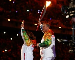 L'incendio delle XXII Olimpiadi invernali è bruciato a Sochi (foto)