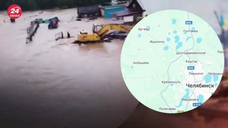 Crollo della diga nella regione di Chelyabinsk: mostrato su la mappa, dove è successo