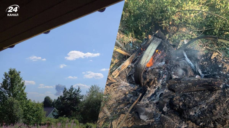 La rete ha mostrato come si è schiantato l'aereo Sukhoi Superjet vicino a Mosca