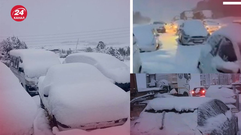 Forti nevicate coprono il Sud Africa: strade bloccate, persone bloccate nelle auto