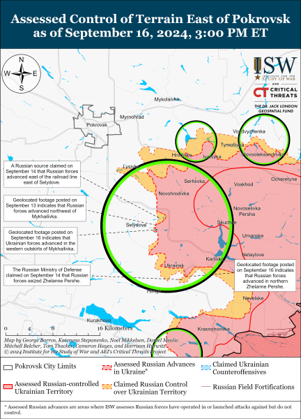 Mappa delle operazioni militari del 17 settembre 2024 - la situazione al fronte 