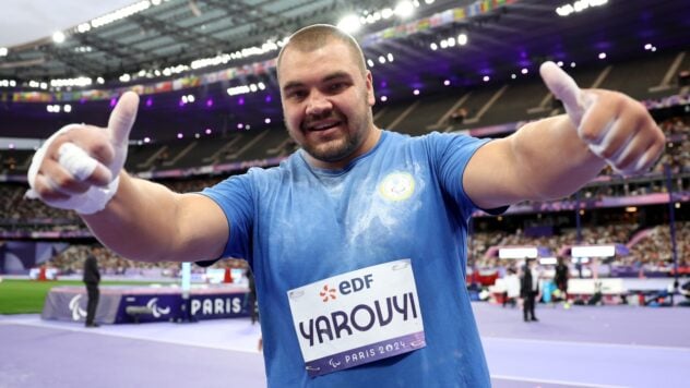 Yarovoy ha vinto l'oro paralimpico nel lancio del peso con un record mondiale