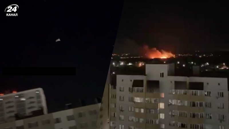 Voronezh in Russia ha subito un potente attacco UAV: si registrano dozzine di esplosioni e incendi a livello locale