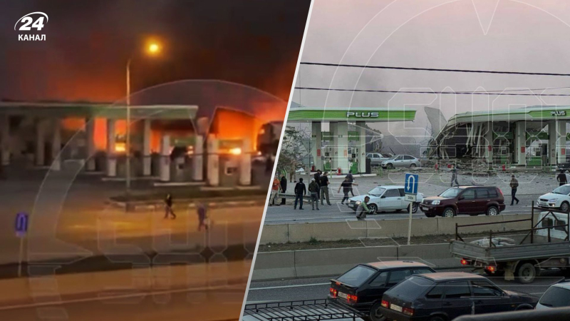 A Makhachkala ci sono state esplosioni e un incendio in una stazione di servizio: ci sono stati morti e feriti, le linee elettriche sono state danneggiato