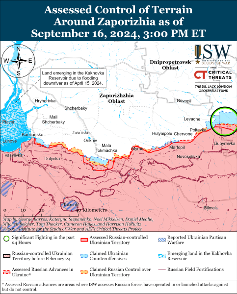 Mappa delle operazioni militari del 17 settembre 2024 - la situazione al fronte 