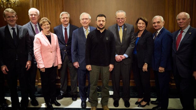 Abbiamo discusso del piano di vittoria dell'Ucraina: Zelenskyj ha incontrato una delegazione bipartisan del Senato degli Stati Uniti