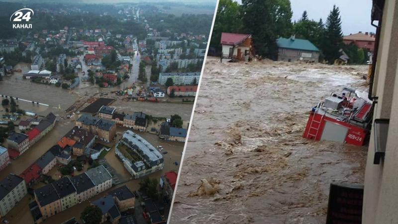 Nelle città polacche, le inondazioni hanno demolito ponti e dighe, continua l'evacuazione forzata: video terrificanti