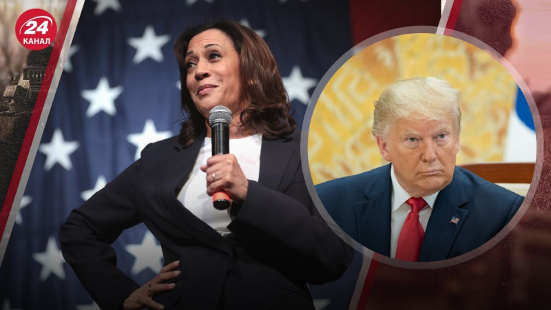 Kamala Harris ha messo in imbarazzo Trump durante una partita di calcio in cui era presente il politico: video