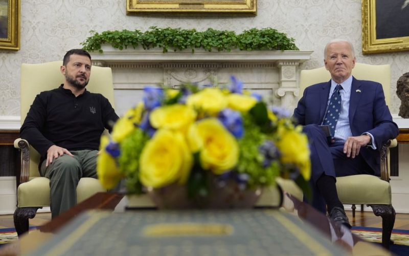 L'incontro tra Zelenskyj e Biden è iniziato alla Casa Bianca: prime dichiarazioni dei leader