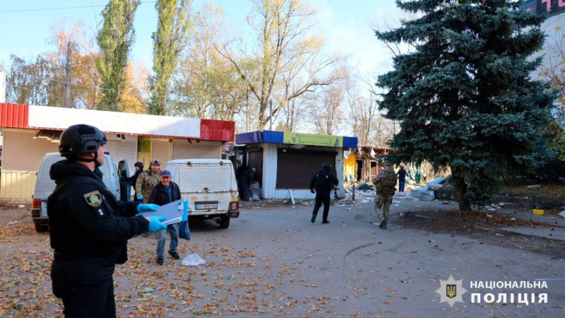 La Federazione Russa ha bombardato un negozio e un mercato a Kupyansk: c'è distruzione e feriti