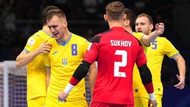 L'Ucraina ha perso contro il Brasile nelle semifinali della Coppa del mondo di futsal 2024