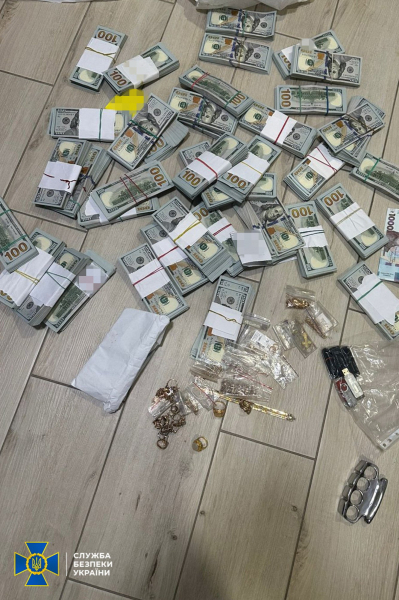 Il capo del MSEC regionale di Nikolaev ha trovato 450mila dollari e una collezione di gioielli