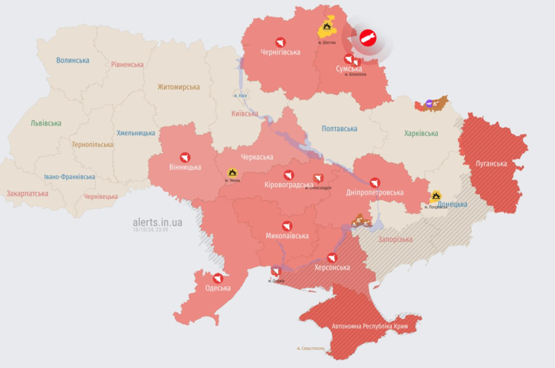 La Russia ha attaccato l'Ucraina con droni e missili: esplosioni a Kiev, Odessa, Uman e Cherkassy