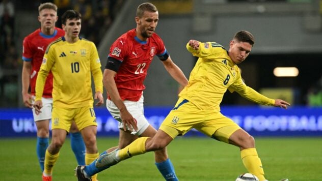 L'Ucraina ha pareggiato con la Repubblica Ceca nel quarto turno della Nations League