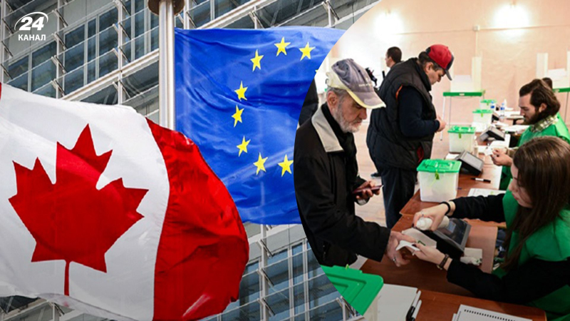 I principali parlamentari in Europa e Canada hanno invitato l'UE a non riconoscere i risultati delle elezioni in Georgia, &ndash ; media