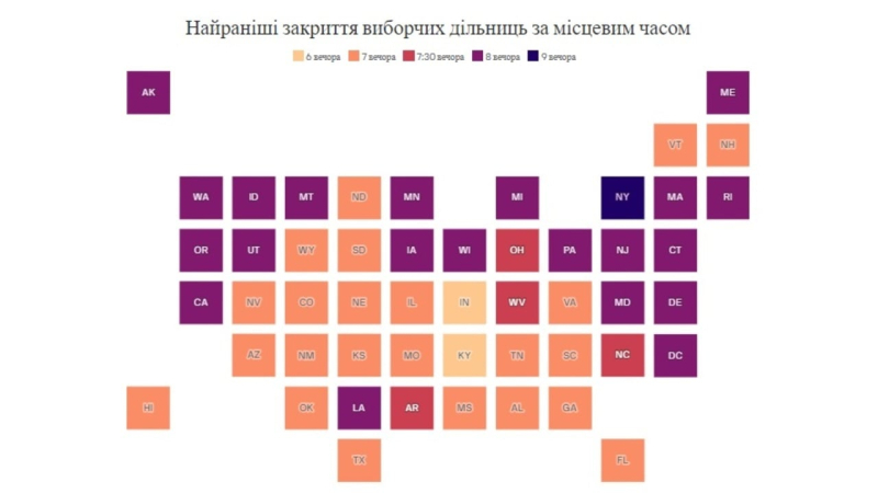 A che ora aprono e chiudono i seggi elettorali per stato negli Stati Uniti 