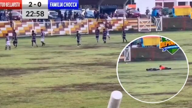 Caduti tutti contemporaneamente: in Perù, un fulmine uccise un calciatore mentre le squadre uscivano dal campo 