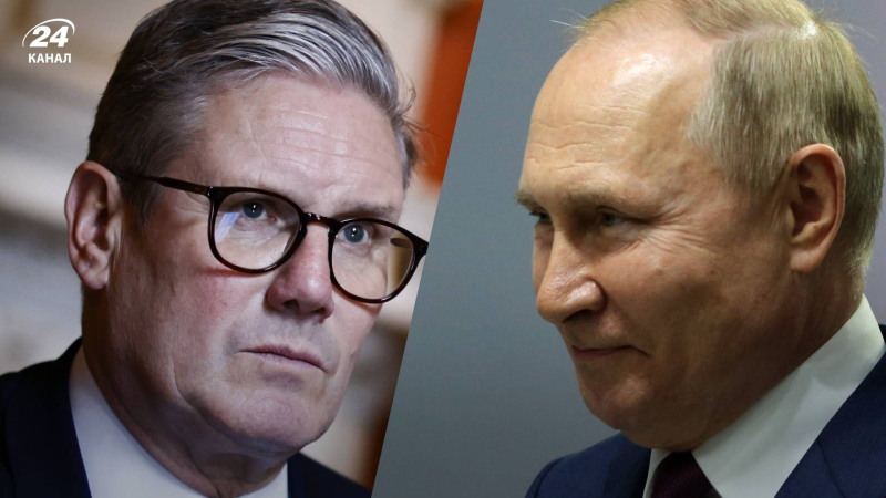 Il primo ministro britannico Keir Starmer ha risposto , intende parlare con Putin