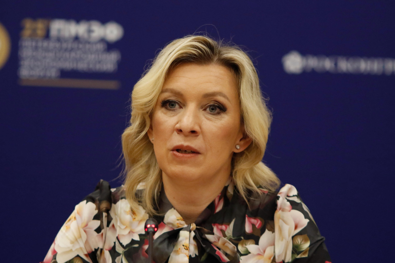 Zakharova si è impegnata a minacciare l'UE se confisca i beni russi