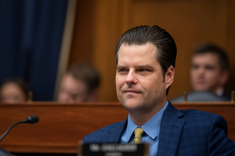 Dopo lo scandalo sessuale, Matt Gaetz ha ritirato la sua candidatura dalla carica di procuratore generale degli Stati Uniti