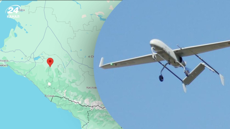 Un drone è caduto vicino all'aeroporto di Khanskaya nella Repubblica russa di Adygea