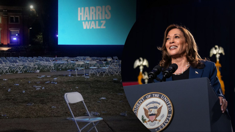 Dall'euforia alla disperazione: come sembra il partito fallito di Kamala Harris a Washington