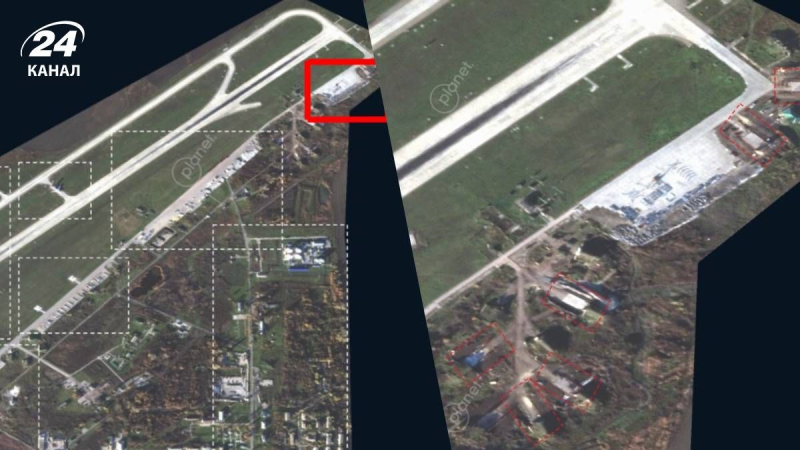 Paura degli scioperi: i russi iniziarono a costruire hangar protettivi presso l'aeroporto di Krymsk