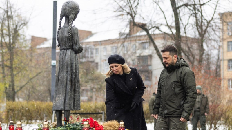 In onore delle vittime dell'Holodomor, del ritorno dei bambini ucraini dall'occupazione e del blocco del confine: i principali notizie del 23 novembre