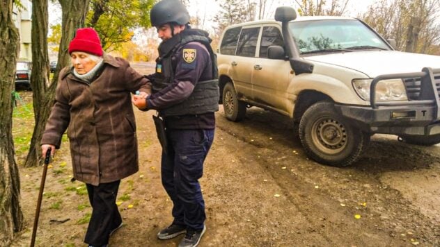 Le persone di Kupyansk e dei villaggi circostanti vengono evacuate da veicoli blindati - Servizio di emergenza statale