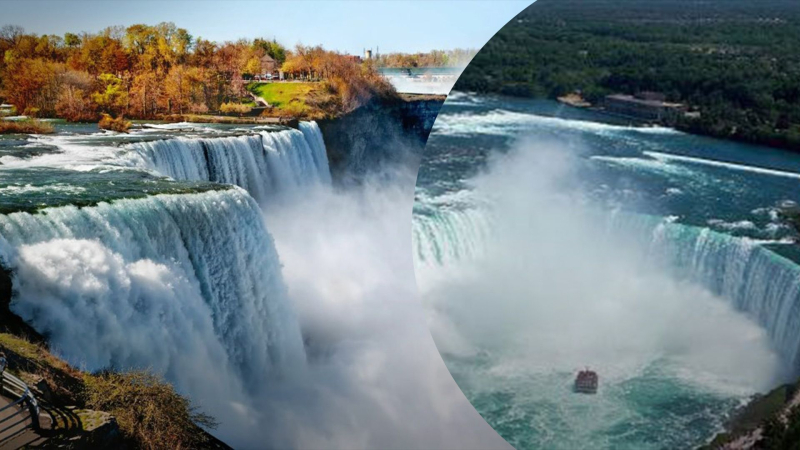 La mamma si è tuffata nelle Cascate del Niagara con due bambini: sono riusciti a sopravvivere