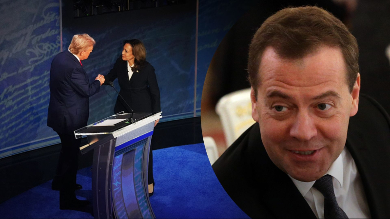 Medvedev ha attaccato Harris e ha minacciato di sparare a Trump