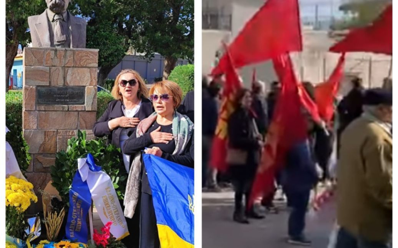 I comunisti hanno attaccato i partecipanti alla manifestazione nel Giorno della memoria delle vittime dell'Holodomor