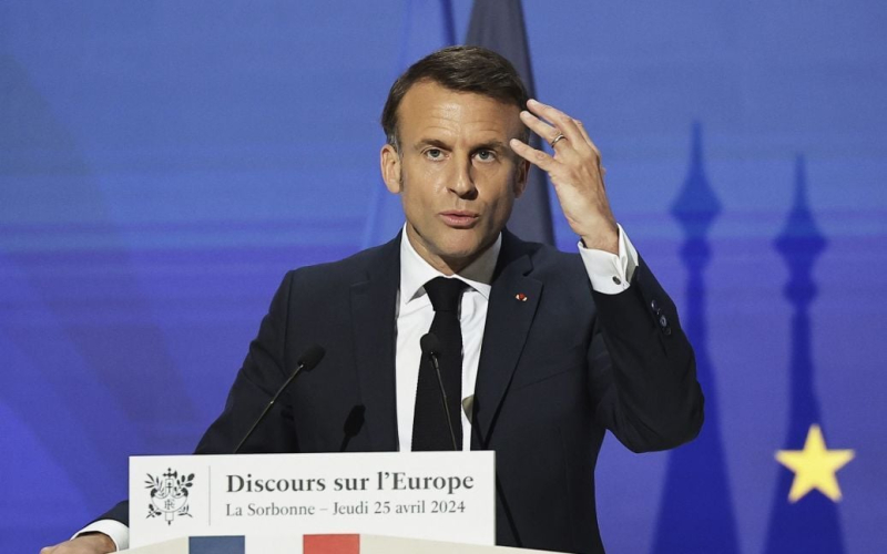 Macron ha nominato la condizione per la sicurezza dei cittadini europei: cosa c'entra l'Ucraina?