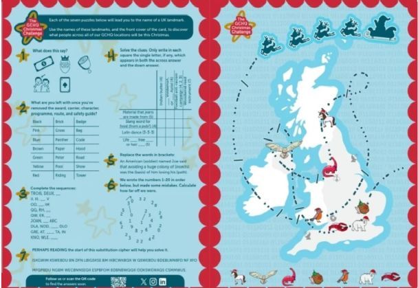 L'intelligence britannica ha mostrato un enigma di Natale: prova a risolverlo