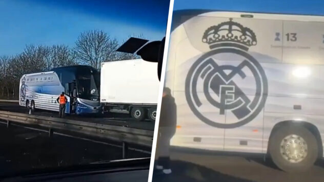 Autobus del Real Madrid coinvolto in un incidente con un camion dopo la sconfitta contro il Liverpool: cosa si sa