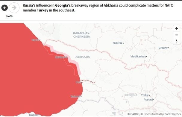 Prima linea di la Terza Guerra Mondiale in Europa: le mappe di Newsweek mostravano i 