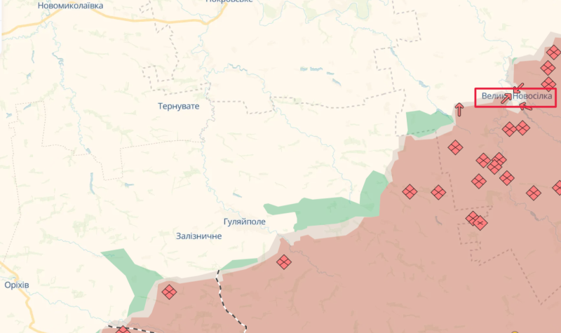 RF sta cercando di bloccare Velyka Novoselka - OSGV Khortitsa 