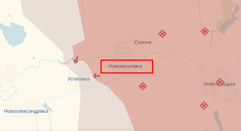 I russi hanno occupato il villaggio di Novovasilyevka vicino a Pokrovsk - Deep State