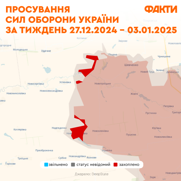 Operazione AFU nella regione di Kursk e battaglie vicino a Pokrovsk: la situazione al fronte all'inizio del 2025