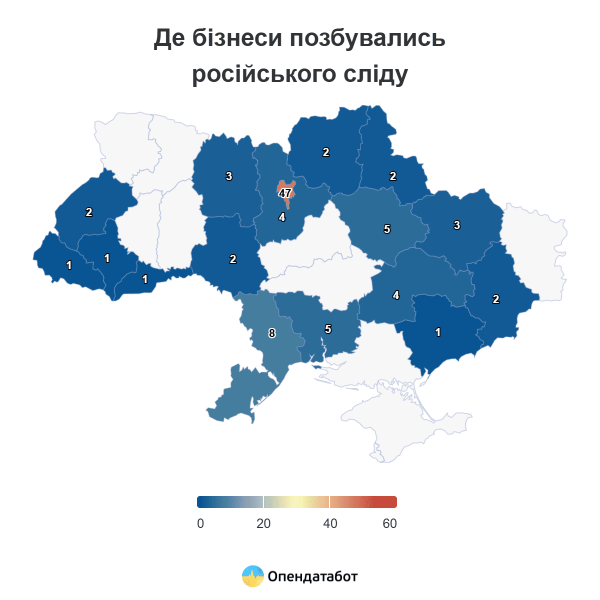 In Ucraina, oltre 90 aziende hanno nascosto i proprietari russi in sei mesi - Opendatabot