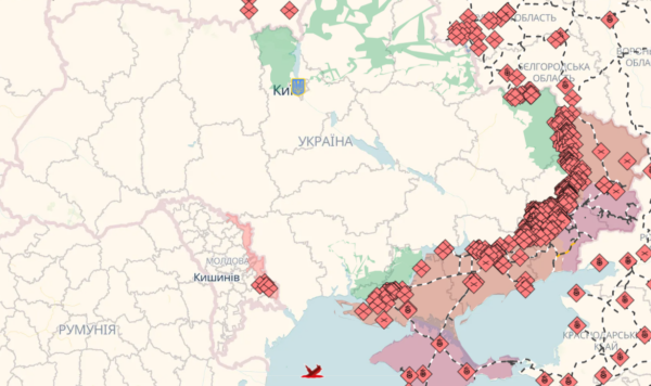 Carta di combattimento online in Ucraina: dove sono le battaglie il 21/05/2025