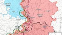 Карта бойових дій на 21 червня 2025