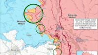 Mappa delle azioni di battaglia per il 29 chervenya 2025