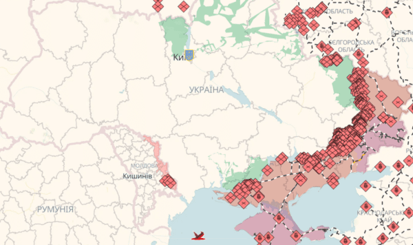 Carta di combattimento online in Ucraina: dove sono le battaglie il 06/06/2025