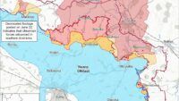 Mappa delle azioni di combattimento per il 23 novembre 2025